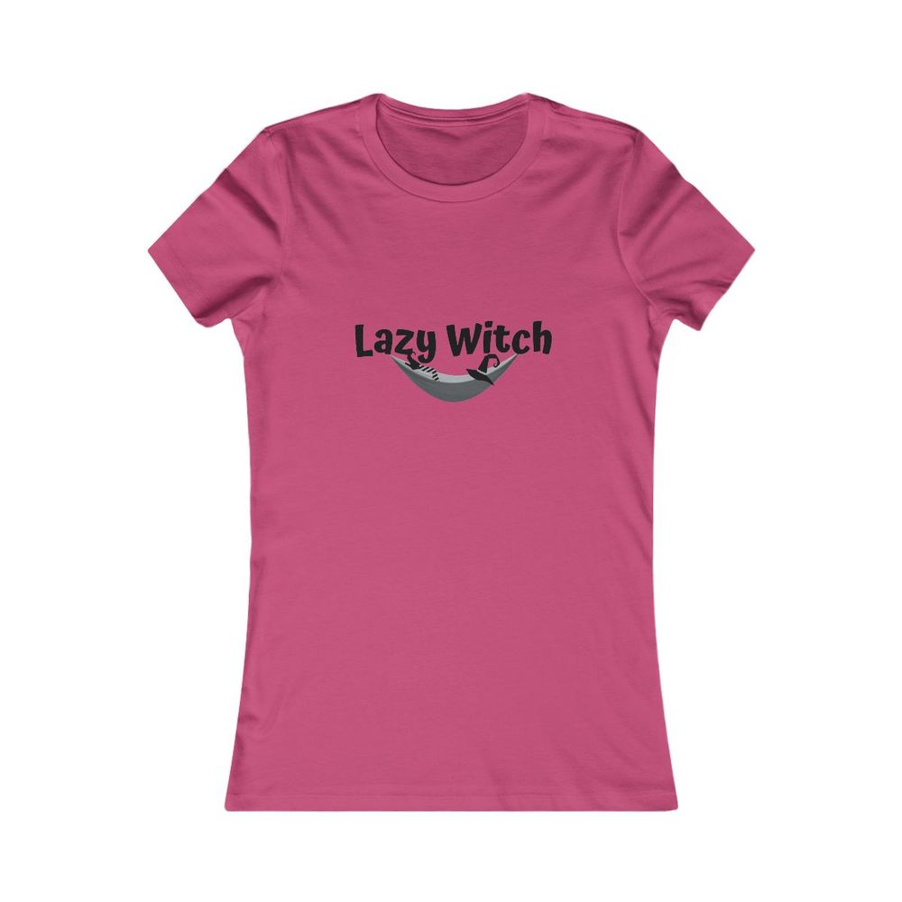 Lazy Witch Tee for the Spiritual, Mystical Woman