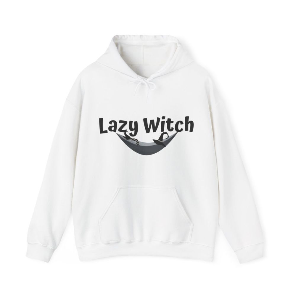 Lazy Witch Hoodie for the Mystical and Spiritual | Unisex He...